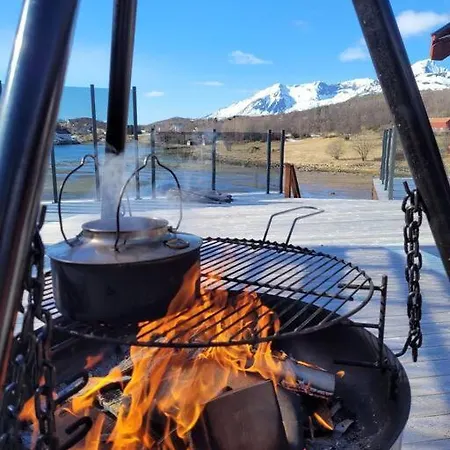 Pa Sor Senja Med Nydelig Utsikt Og Jacuzzi Holiday home *